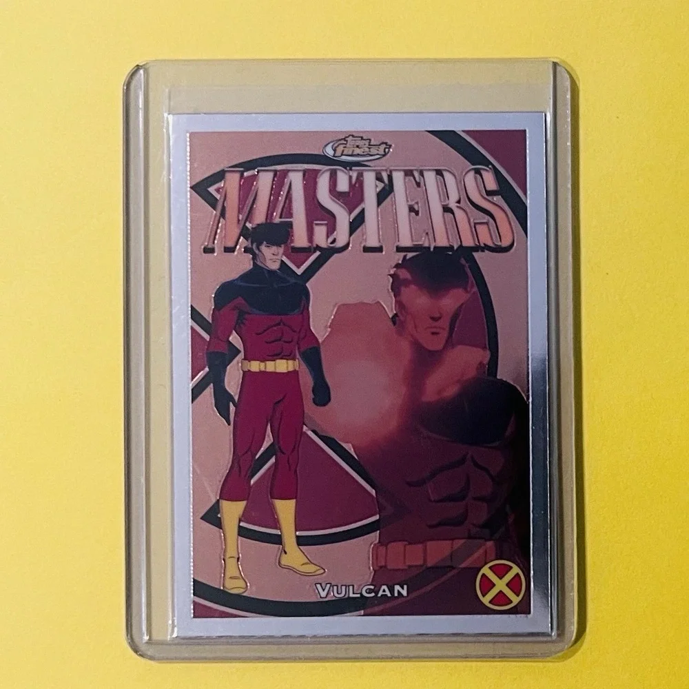 2025 Topps Finest Marvel Vulcan #37‎ Masters Card X-Men